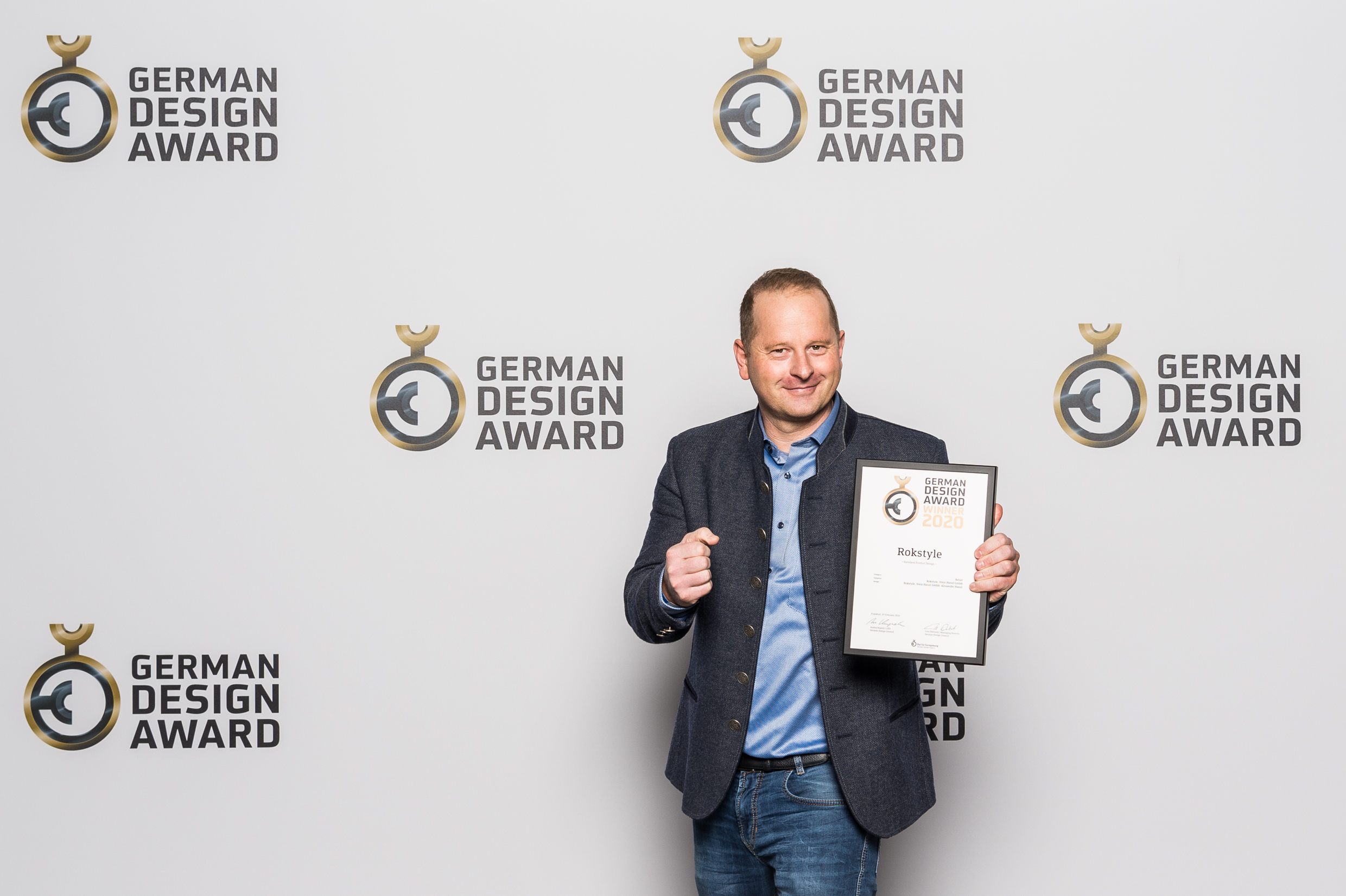 Alexander Hanel gewinnt dem German Design Award.