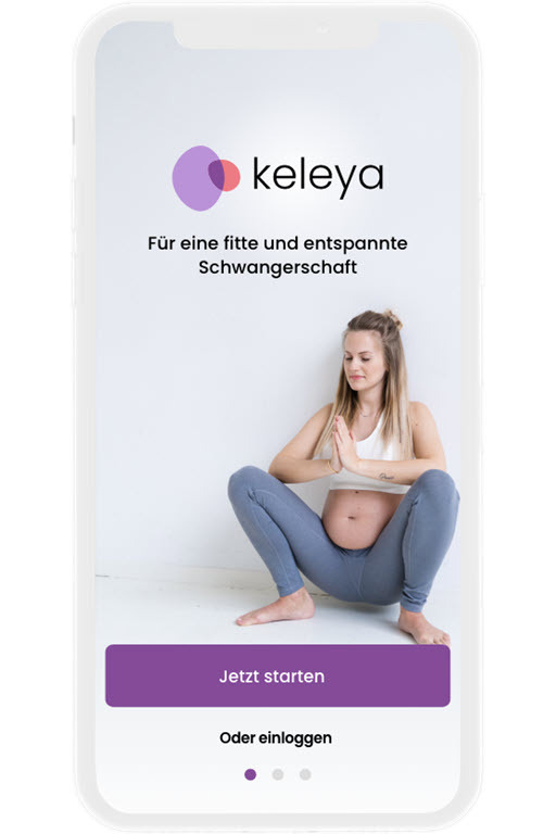 Startscreen der Keleya-App