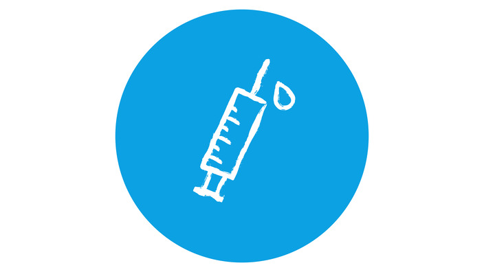 Icon mit Impfspritze
