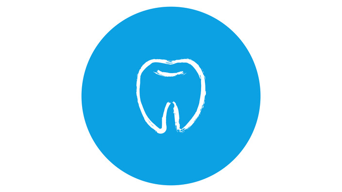 Icon mit Zahn
