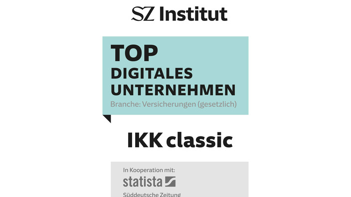 Siegel vom SZ Magazin und Statista GmbH TOP DIGITALES UNTERNEHMEN
