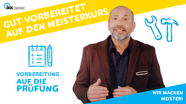 Stefan Jung im Startscreen des Videos "Gut vorbereitet auf den Meisterkurs".