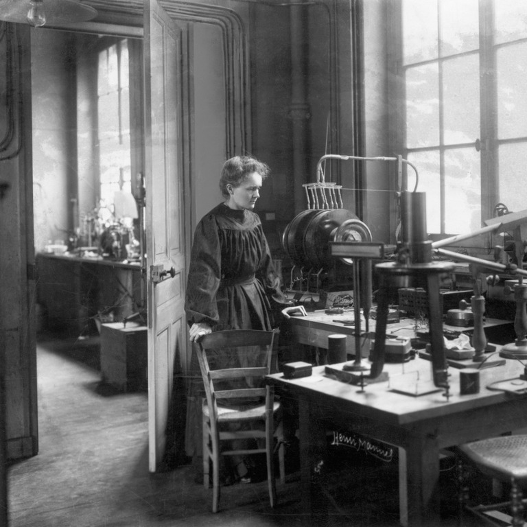 Marie Curie in Labor