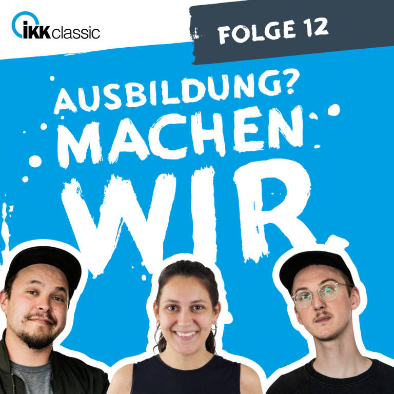 Keyvisual des Podcast Ausbildung? Machen wir.