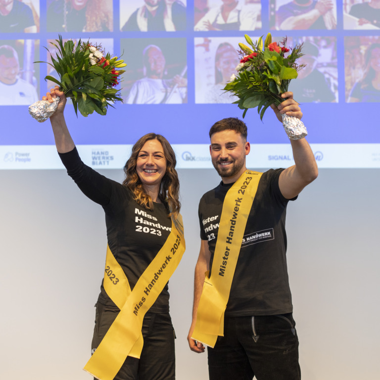 Maren Kogge und Tarek Legat