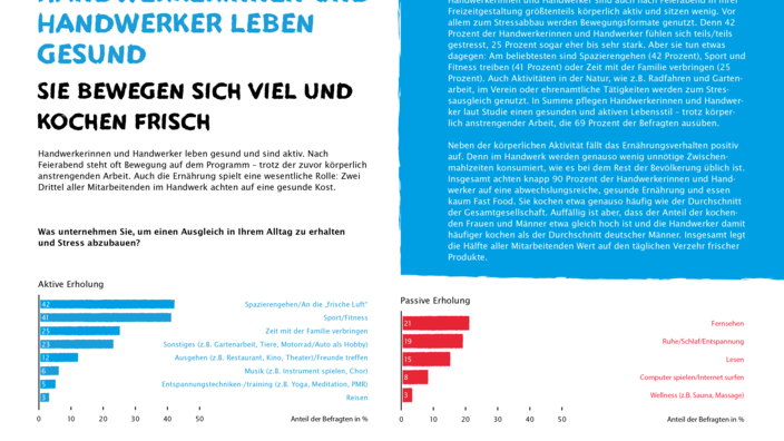 Factsheet 1 zur Studie: So gesund ist das Handwerk
