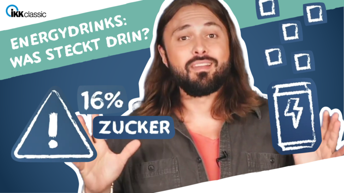 Screen aus dem Achim Sam Video zu Energy Drinks