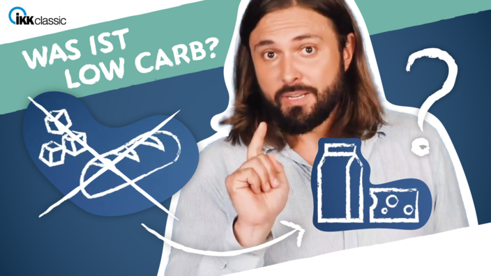 Startscreen des Low-Carb-Videos
