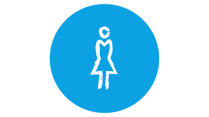 Icon mit Frau