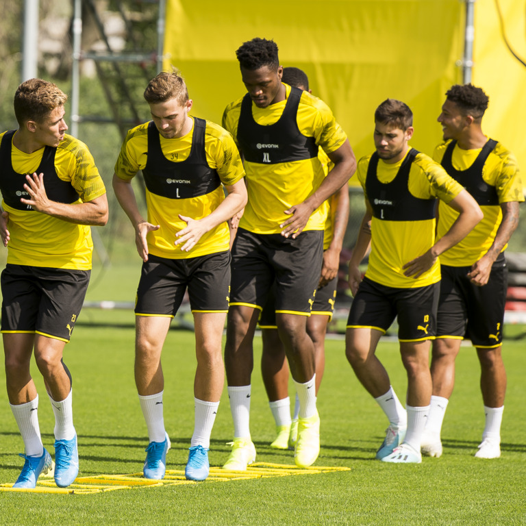 BVB-Profis beim Training