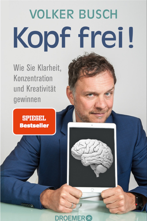 Buchcover von "Kopf frei"! von Volker Busch