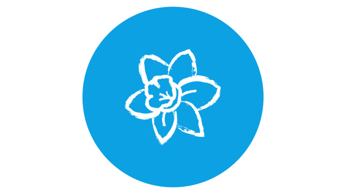 Icon mit Blüte